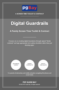Cover of Digital Guardrails, a PDF family screen time toolkit and contract