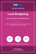 Cover of Loud Budgeting, a PDF guide to social financial boundaries