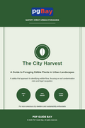 Cover of The City Harvest, a PDF guide to urban foraging for edible plants