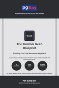 Cover of The Custom Keeb Blueprint, a PDF guide to building a first mechanical keyboard
