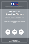 Cover of The Mid-Life Career Pivot Playbook, a PDF guide to career pivots after 40