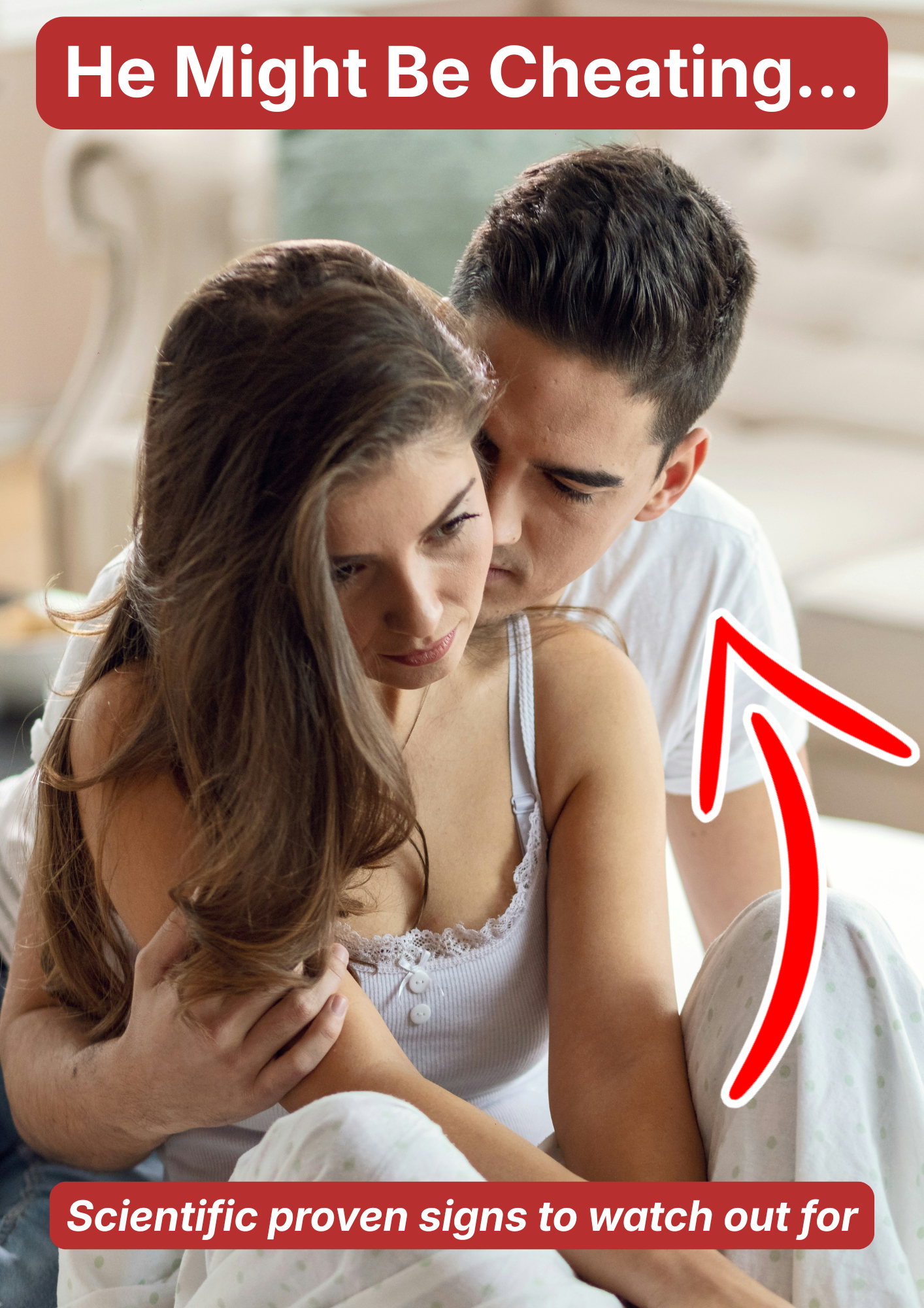 Cover of Signs He Is Cheating, a PDF guide to recognizing infidelity red flags